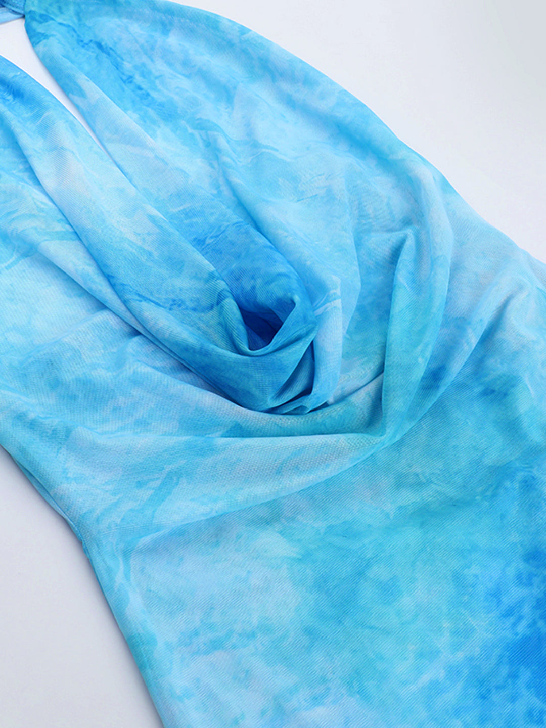 Design incrociata tintura tintura Boho Abito da donna legata