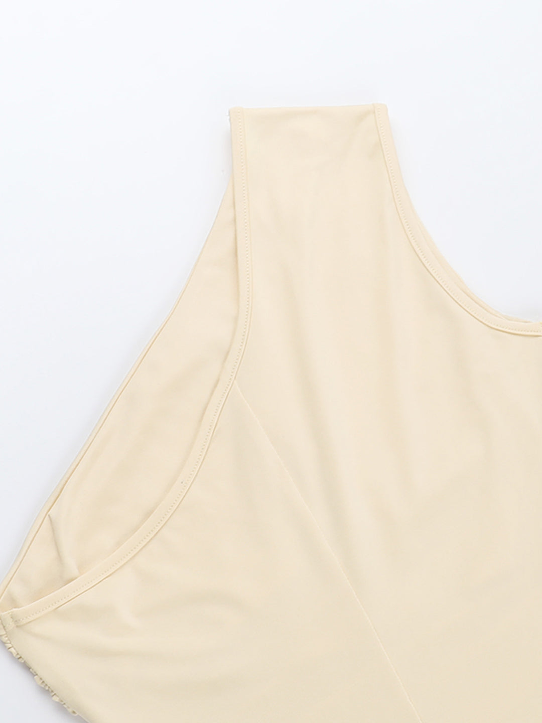 Tunic Elegant Ruched Asymmetrical Neck Maxi Women Dress
