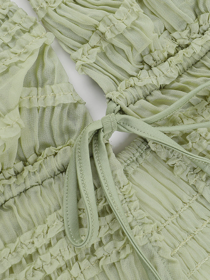 Tunica Eleganti canotte e camis da donna a metà senza schienale e camis
