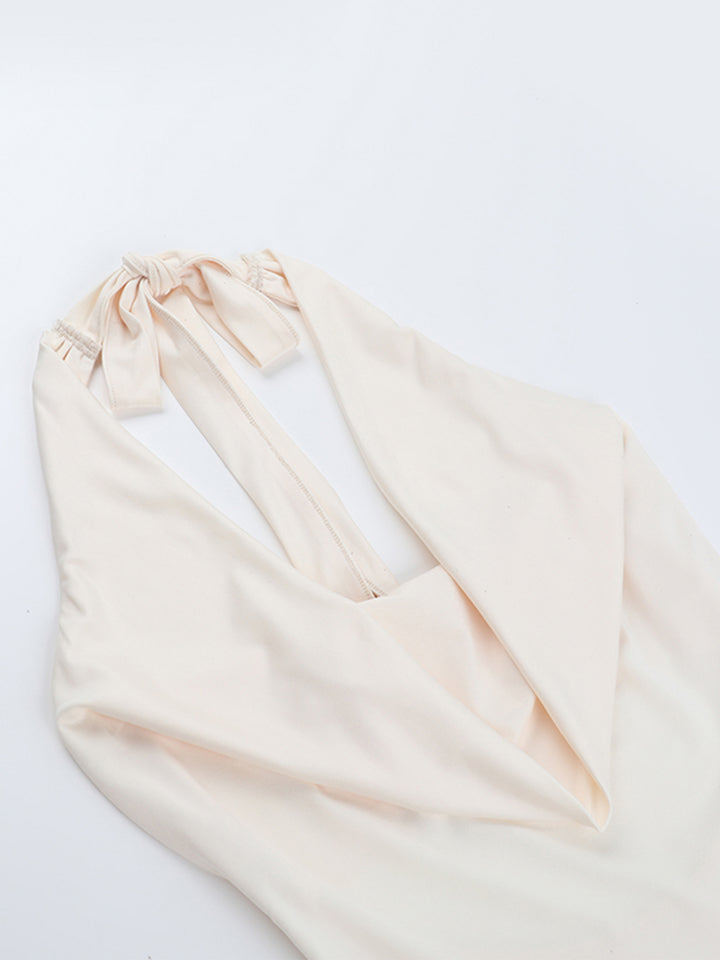 Tunica Elegante backless leta Halter Women Tops & Camis
