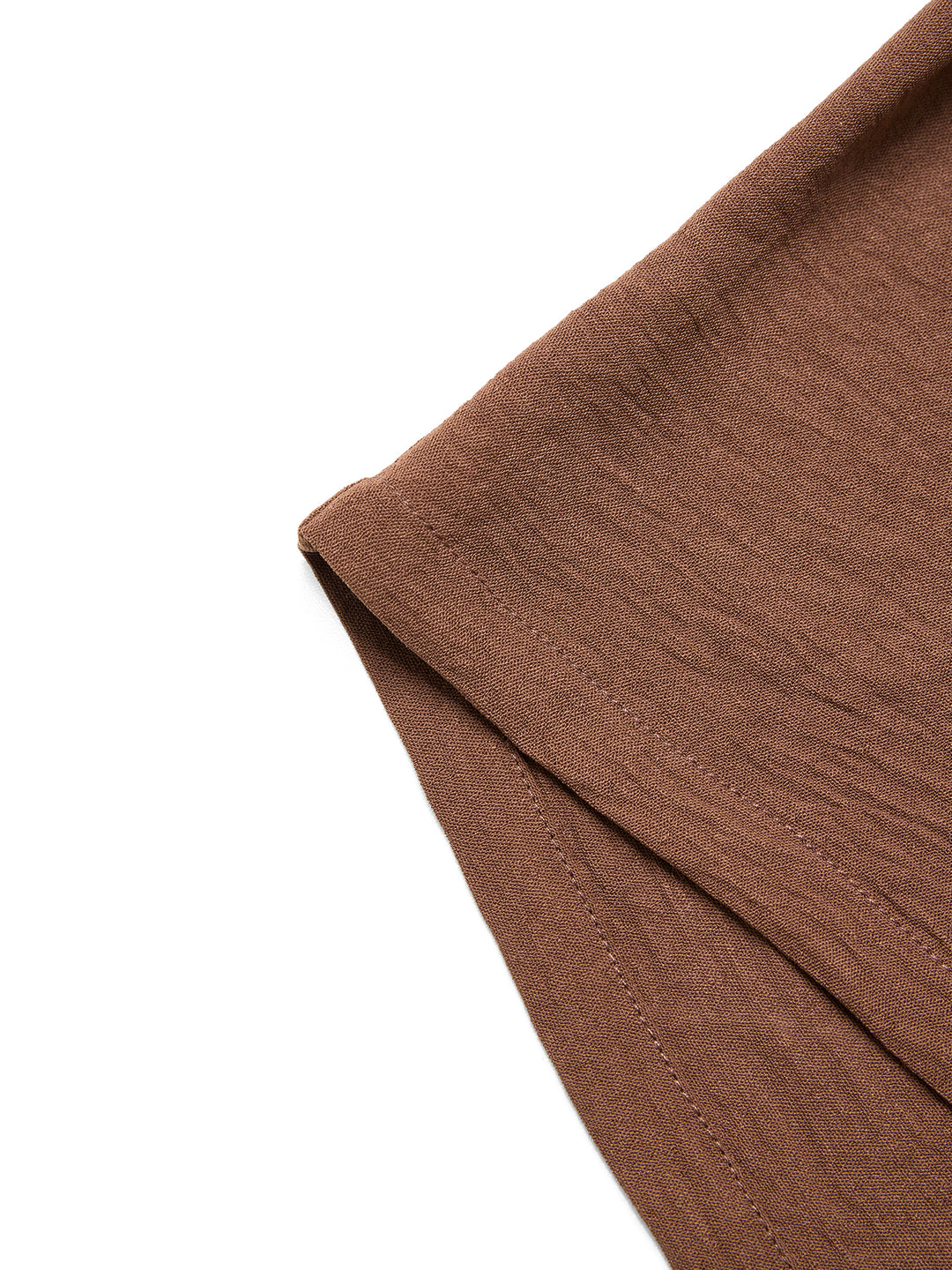 Boho Boho Asymétrical Blouses ruchées avec design de cordon -