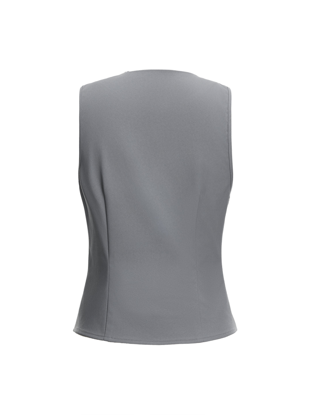 Casual Buckle Cut Out  Tie Neck Women Blouses -